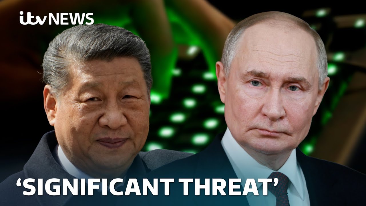 Watch LIVE: UK Cyber Security boss brands China and Russia 'significant threats'