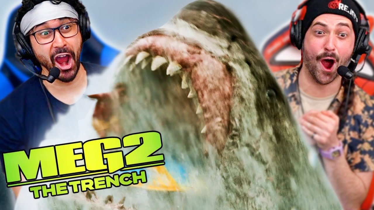 MEG 2: The Trench TRAILER REACTION!!