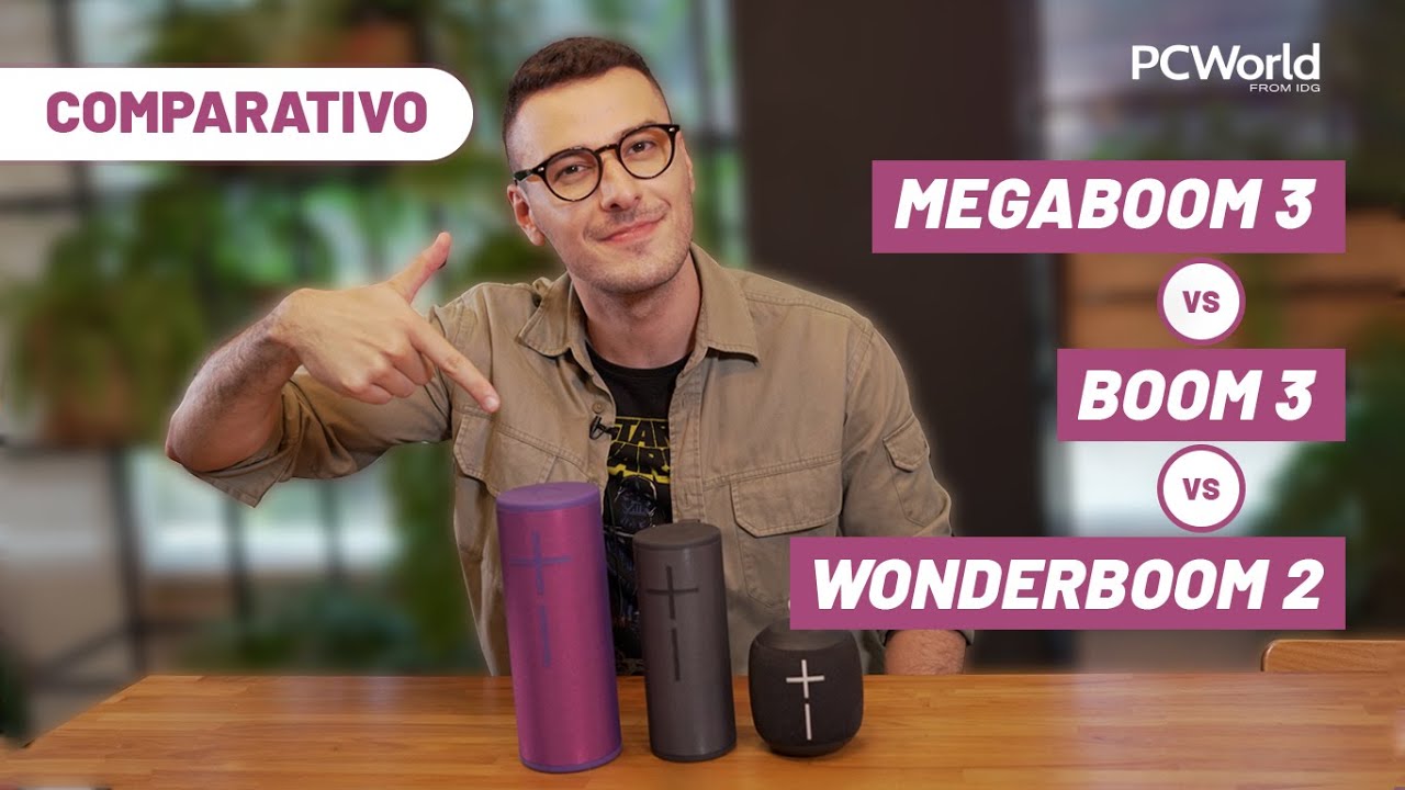 Megaboom 3, Boom 3, Wonderboom 2: qual caixa de som escolher? [Comparativo]