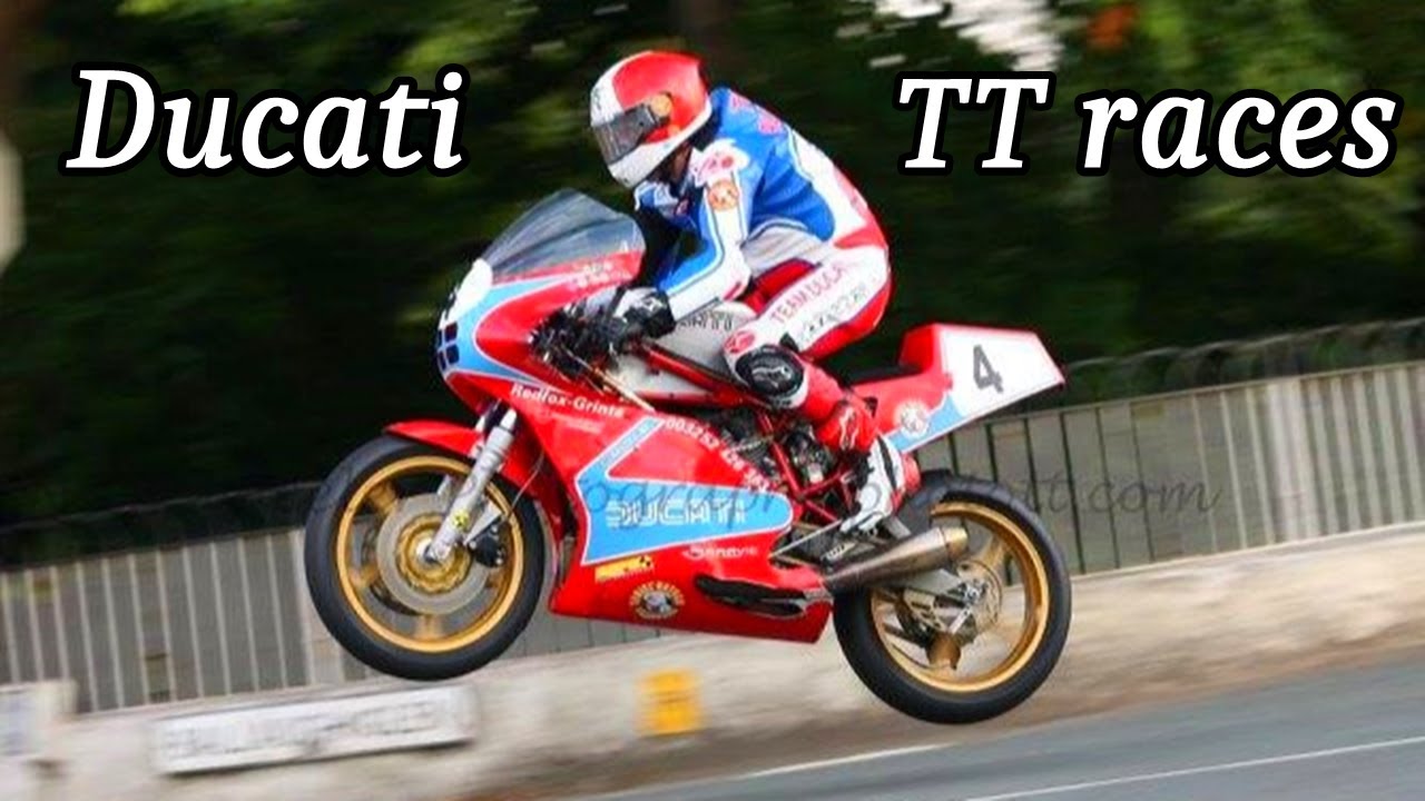 Ducati на гонке TT на острове Мэн | Легендарные мотоциклы и гонщики (Хейлвуд, Раттер и др.)