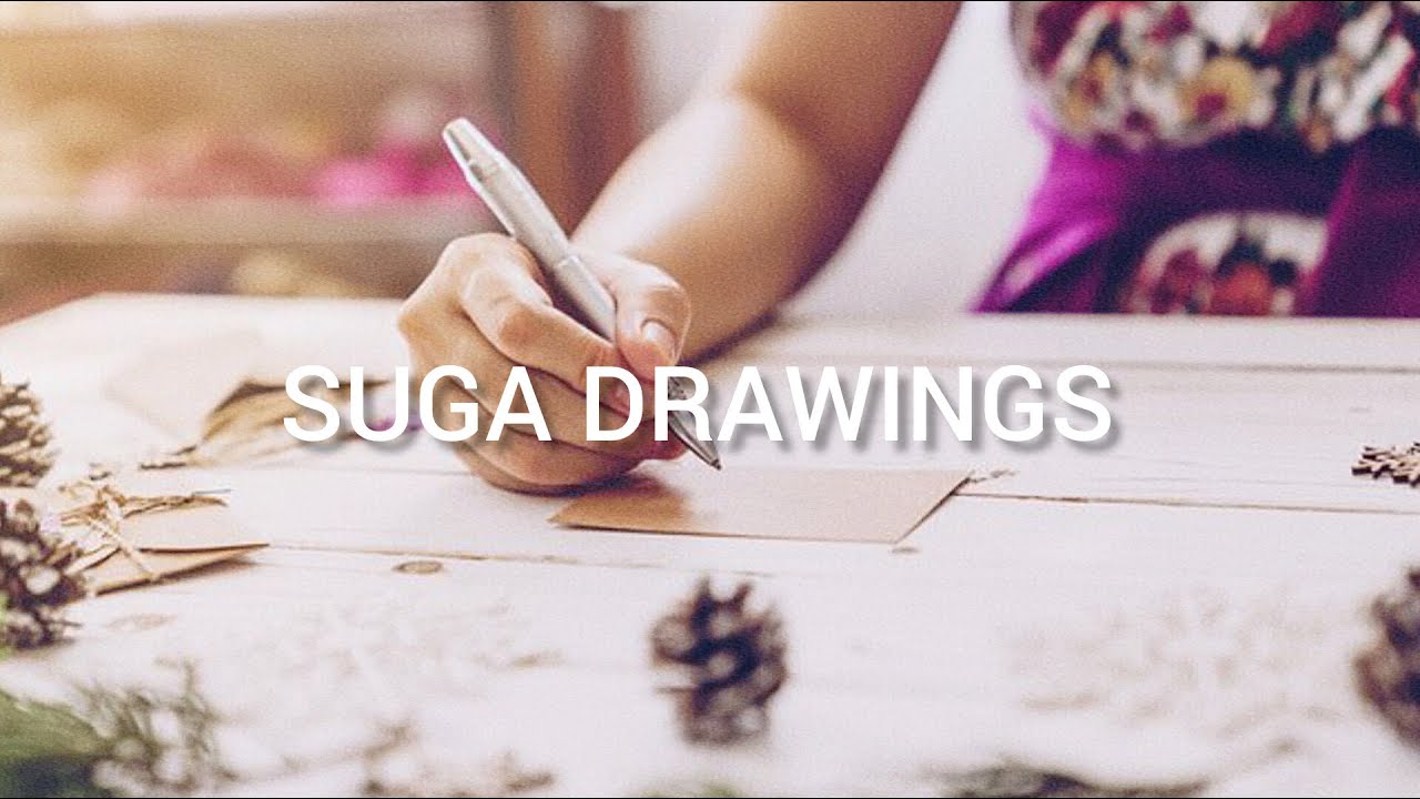HYPER REALISTIC DRAWINGS OF BTS SUGA E2