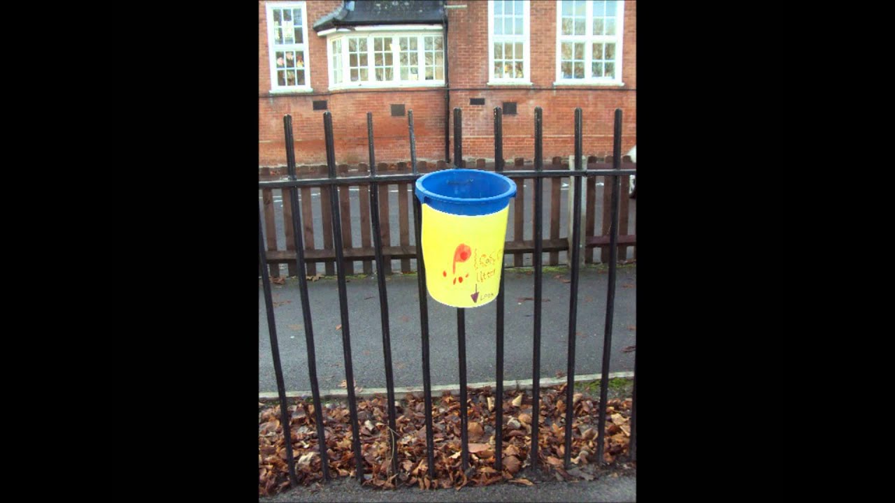 Design for Change - South Farnborough Infant School - Litter Campaign.