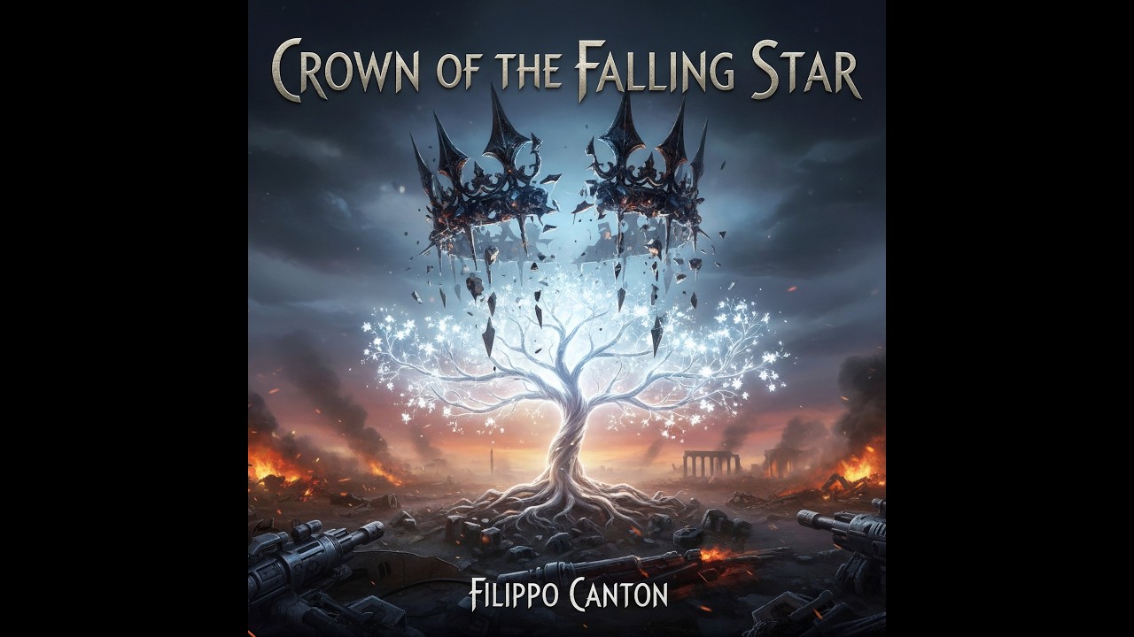Filippo Canton - Crown of the Falling Star (Official Lyrics Video)