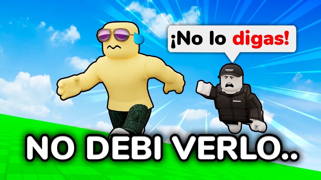 ROBLOX, NO DEBÍ VER ESTO...