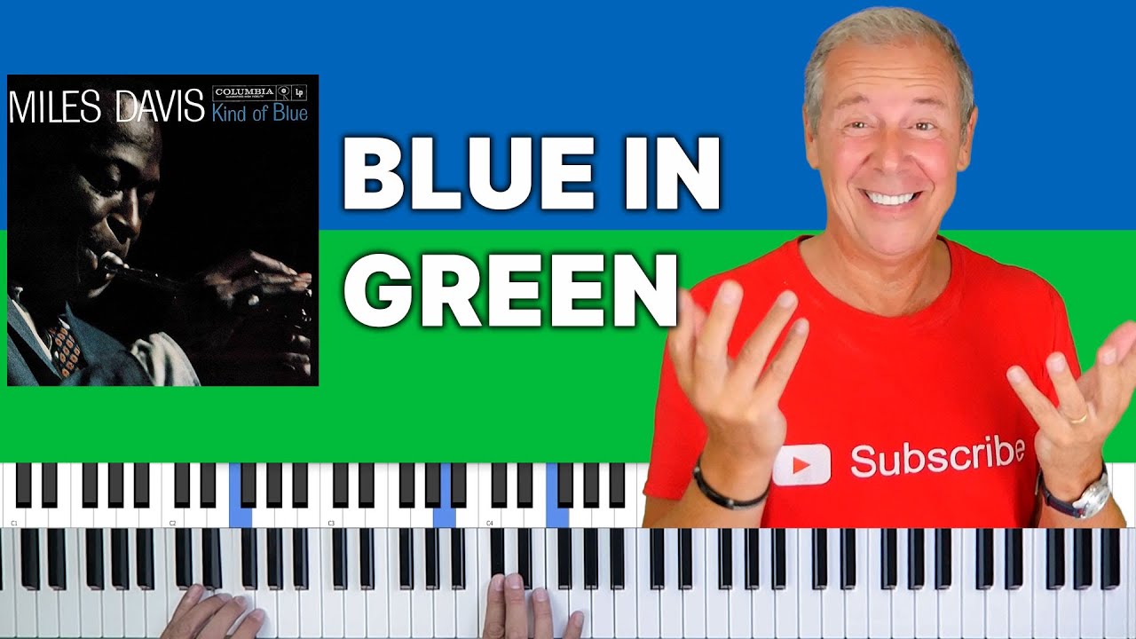Мастерство джазового фортепиано: продвинутый урок транскрипции Blue in Green