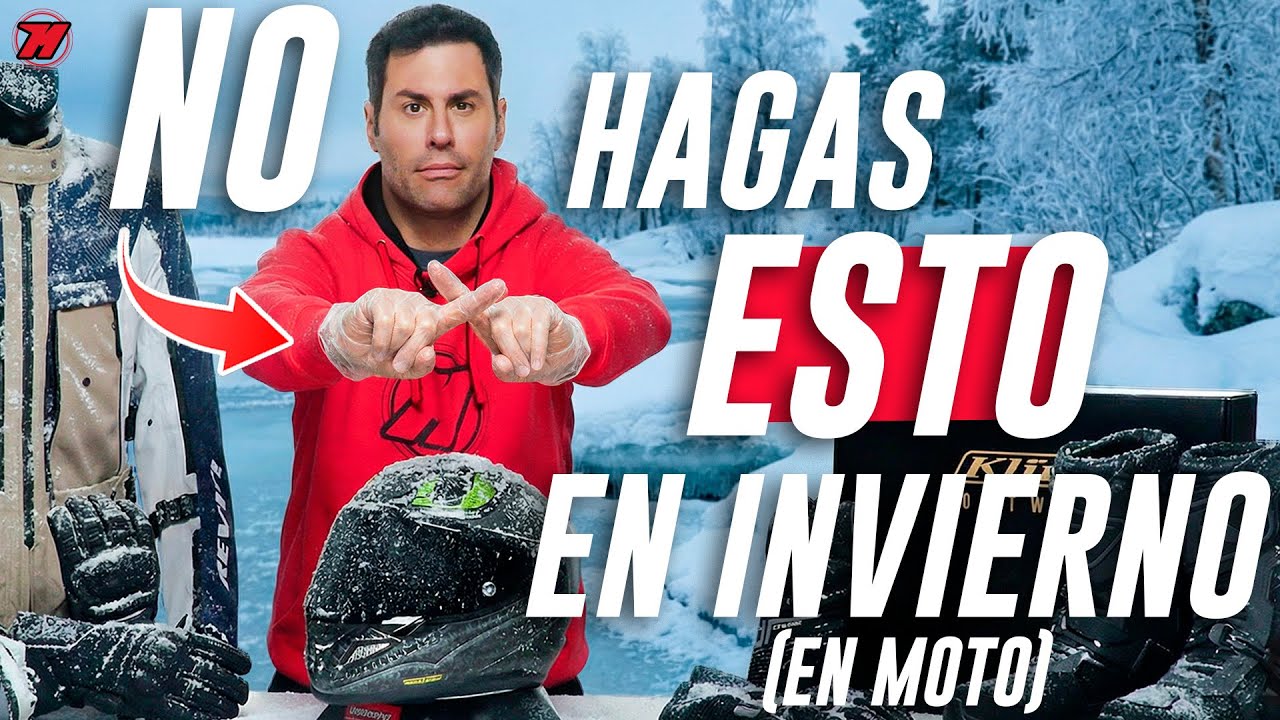 🥶 INVIERNO EXTREMO en MOTO: así se combate el FRÍO de verdad ⚔️