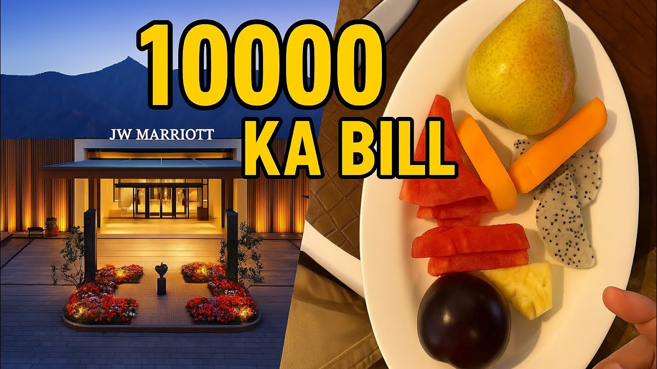 Luxury breakfast at JW Marriott Mussoorie 