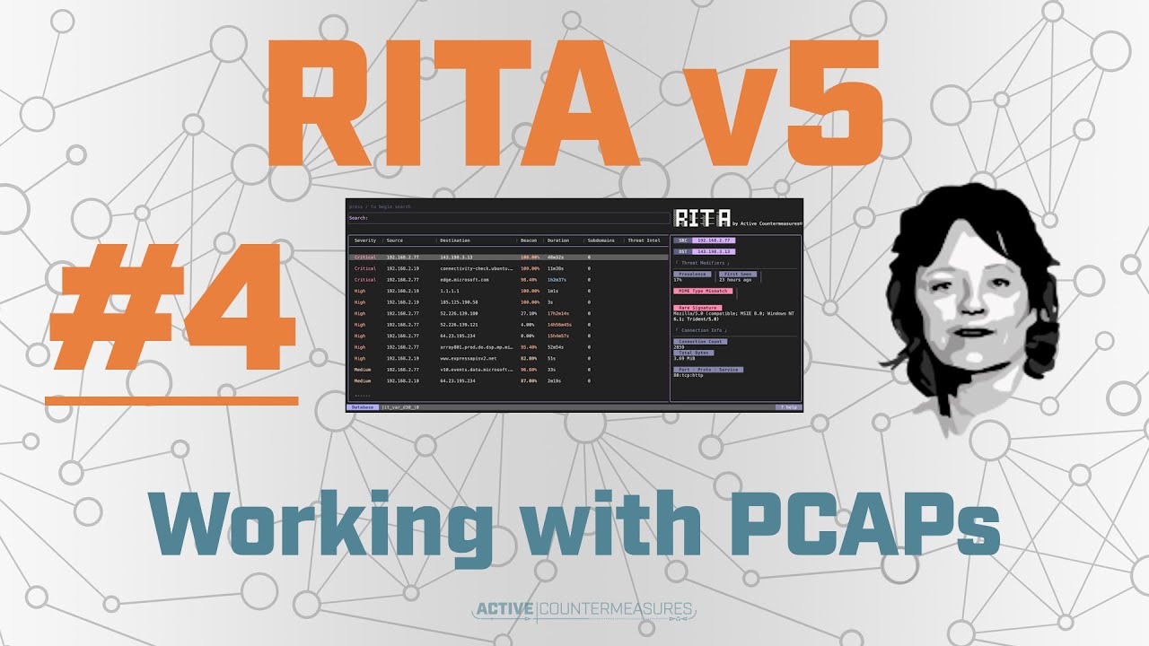 4. RITA v5 - Working with PCAPs #rita #freetools #infosec
