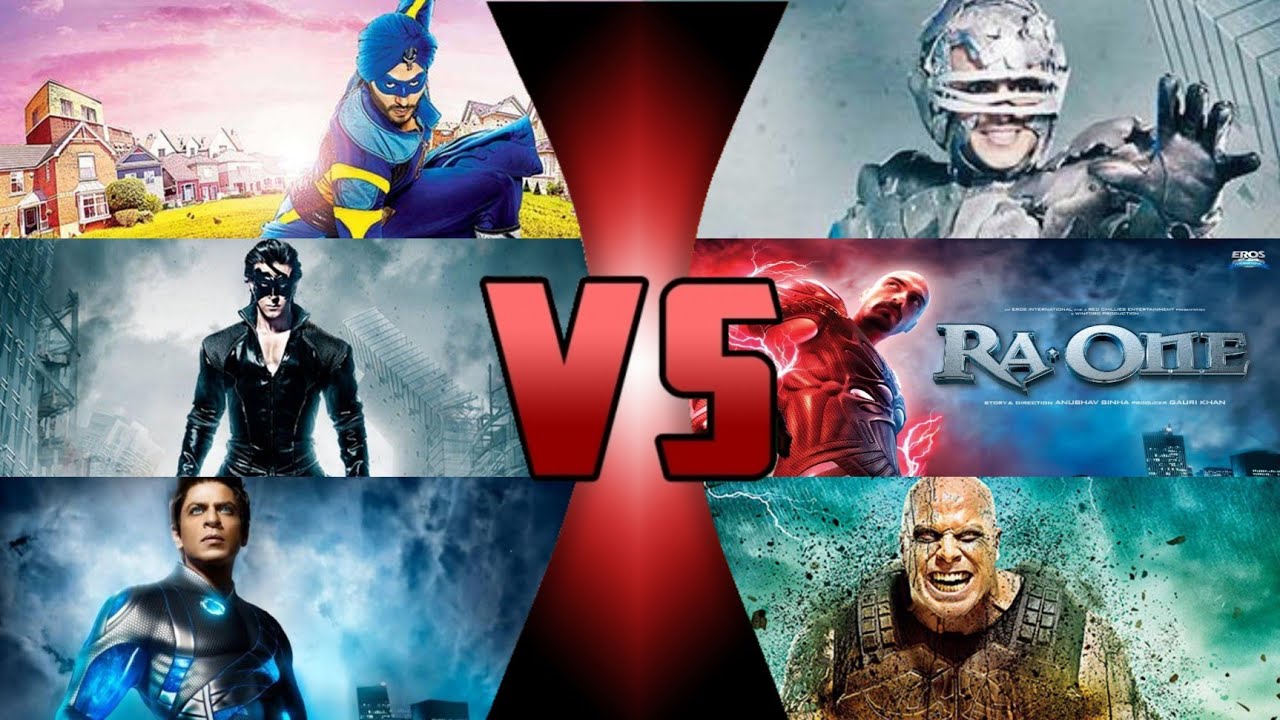 Krrish Vs Raone, Flying Jatt Vs Kaal & Gone Vs Raka / Indian Supervillains Vs Indian Superheroes