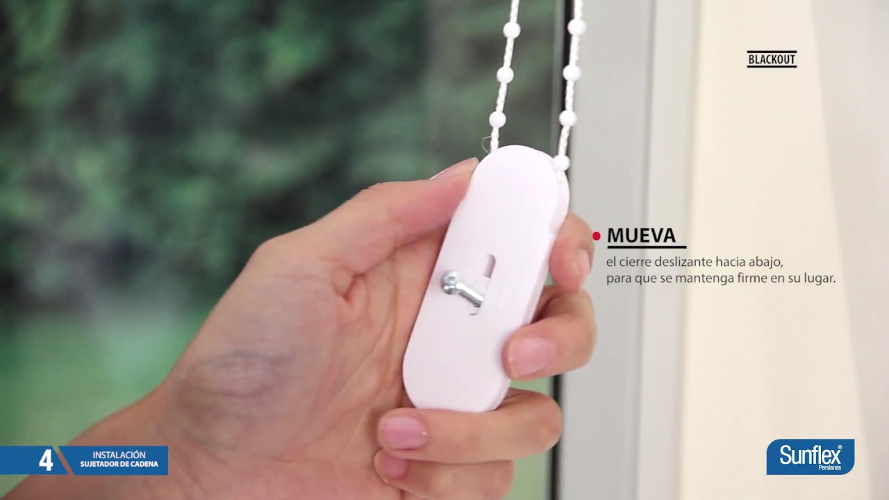 Así de fácil puedes instalar tu Cortina Enrollables Blackout Sunflex