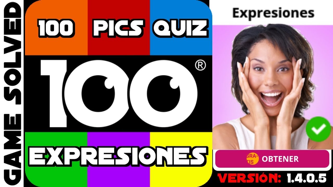 100 Pics Quiz | Paquete Expresiones [Completo en Español]