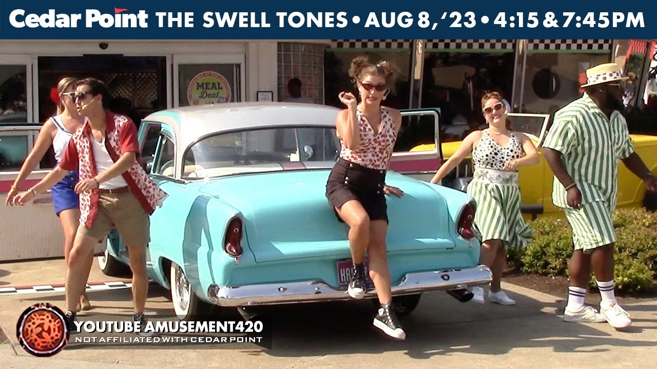 THE SWELL TONES UP-CLOSE SETS 2 & 3 Cedar Point 2023 | amusement420