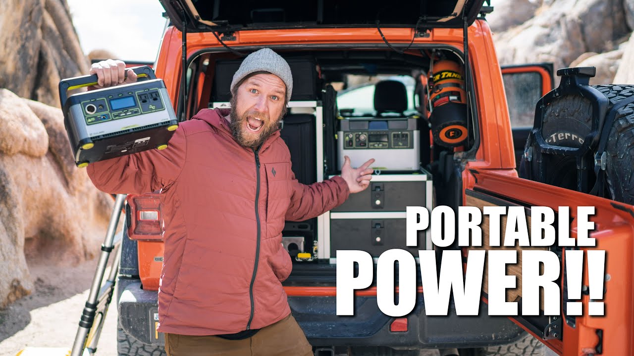 How we use our Goal Zero Yeti 1500X and Yeti 500X in our Jeep!  Which one is better for you??