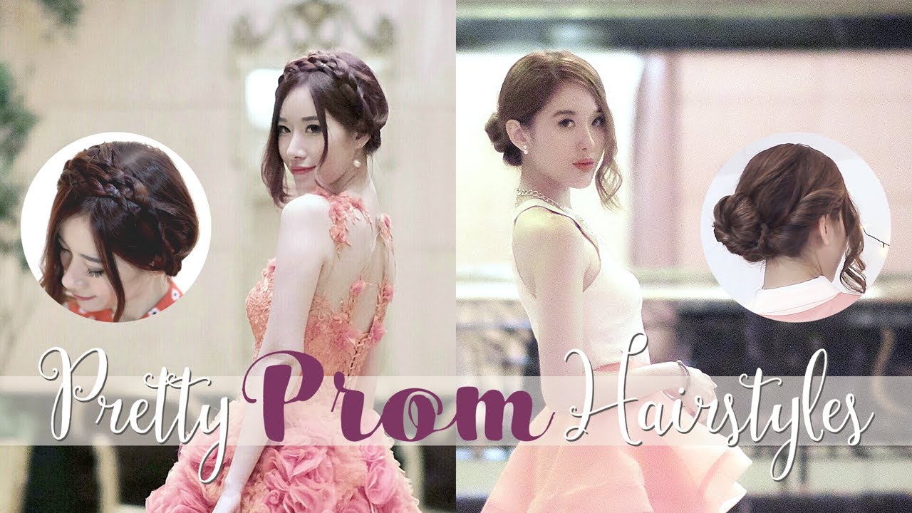 2 Elegant Easy Updo Hairstyles for Prom (+ Outfits!)