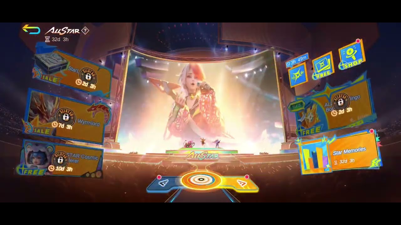 MLBB ALLSTAR 2024 SPARKLE Event screen background music instrumental bgm - Guitar, Piano 20240330sat