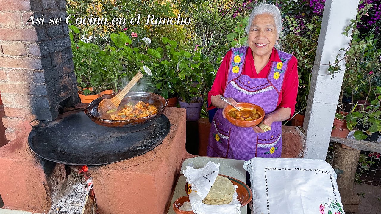 Estas Albóndigas de Pollo Si que Están Bien Sabrosas Así se Cocina en el Rancho