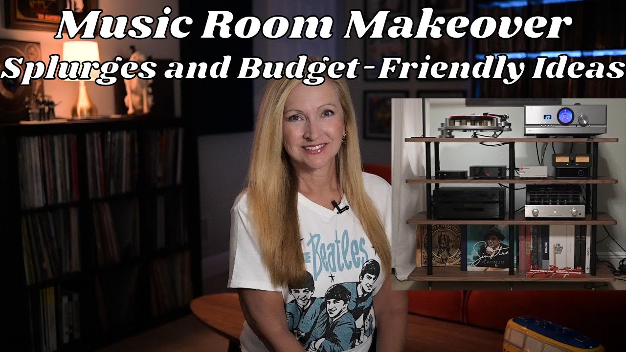 Music Room Makeover - 5 Upgrades/Changes I Made In My Listening Room