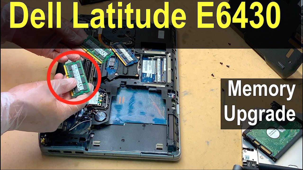 UPGRADE RAM | Dell Latitude E6430