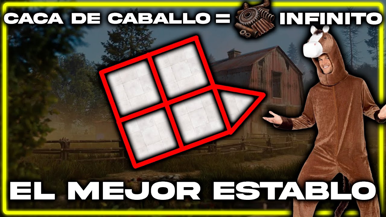 El Mejor Establo | Fertilizante por Scrap | Bases Rust | Rust para Principiantes