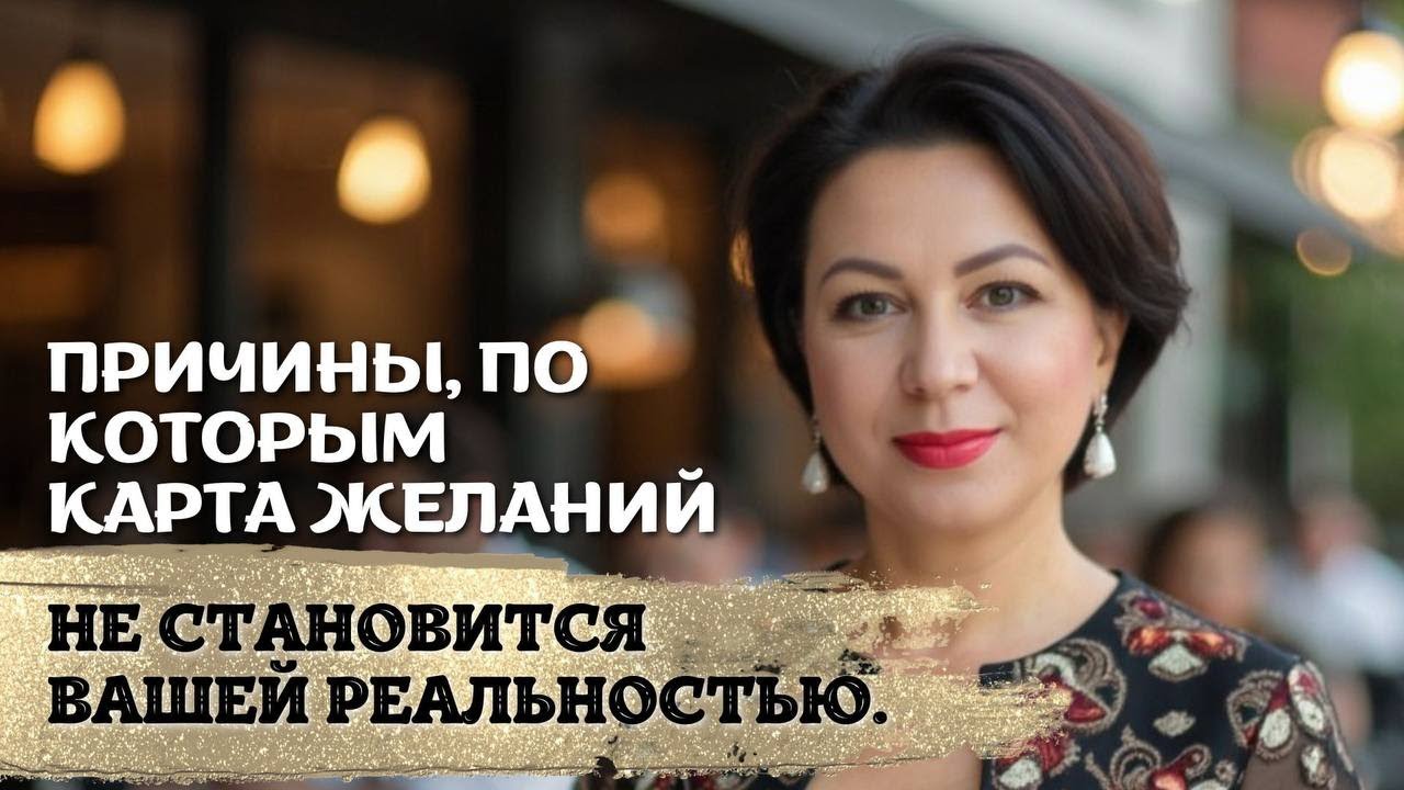 Причины, почему ваша карта желаний не становится реальностью.