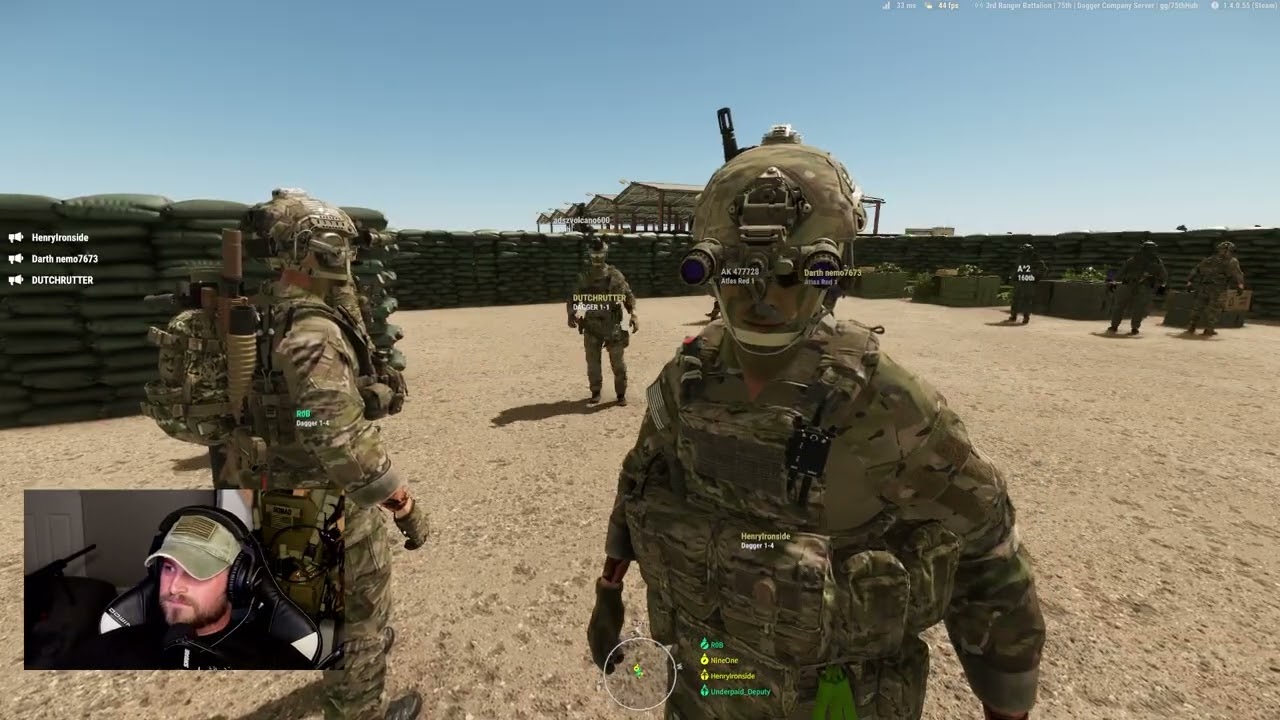 Arma Reforger || 75th Ranger Regiment Milsim - Dagger Co Operations 09-30-25