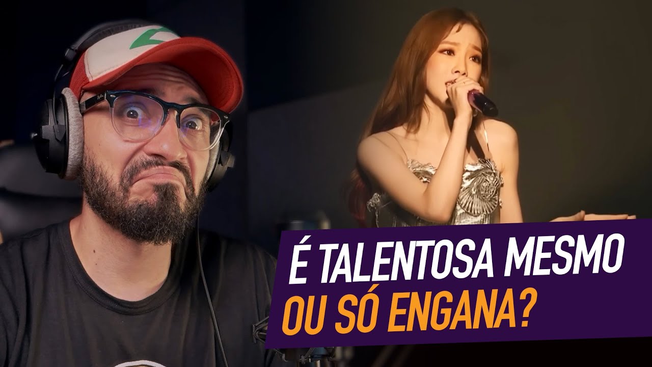 (First Time Reaction) PROFESSOR de CANTO reagindo à TAEYEON cantando 