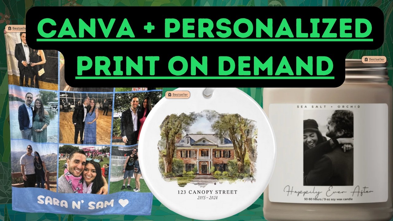 Personalized Print on Demand with Canva and AnywherePOD