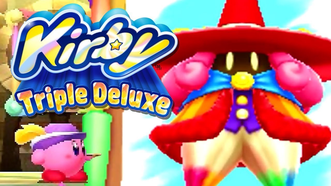 Kirby Triple Deluxe - Level 2: Lollipop Land (100% Walkthrough)