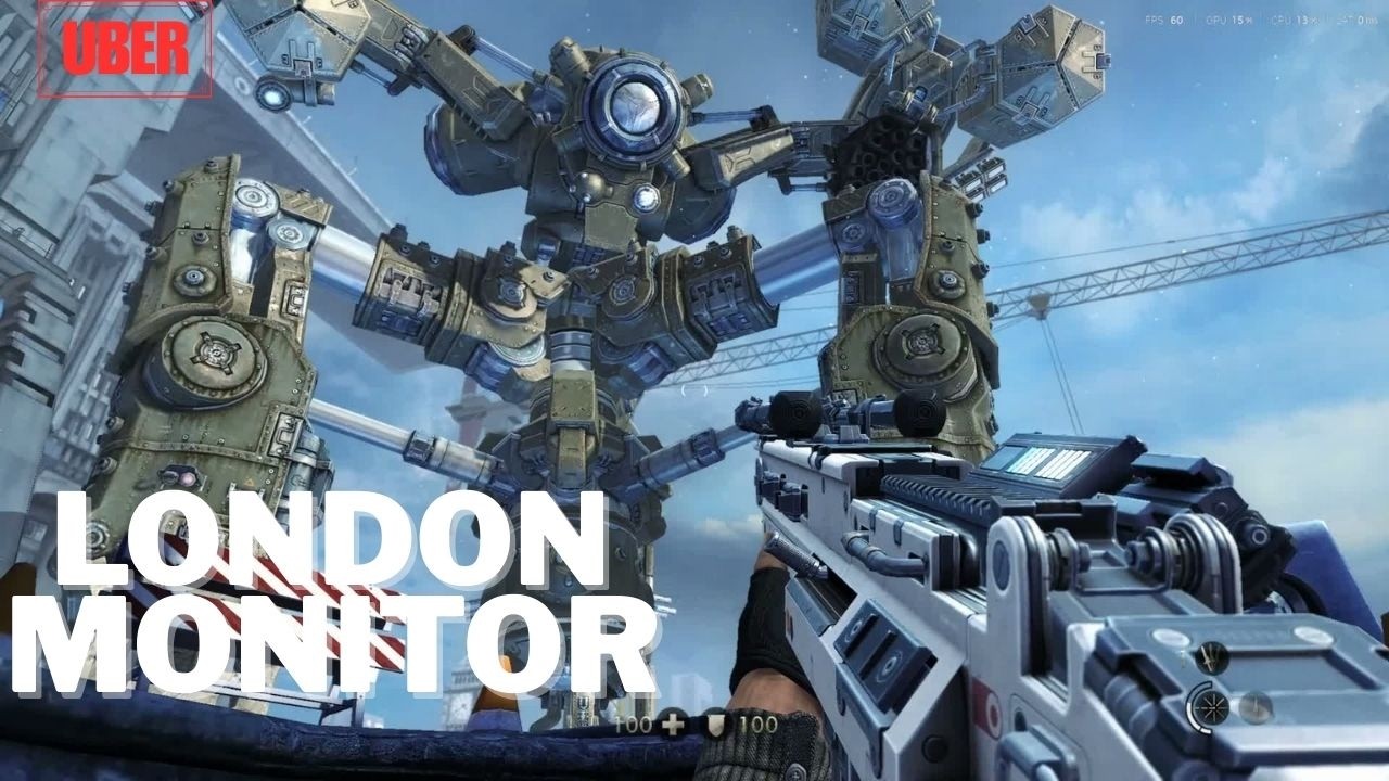 Wolfenstein The New Order - London Monitor Boss Fight