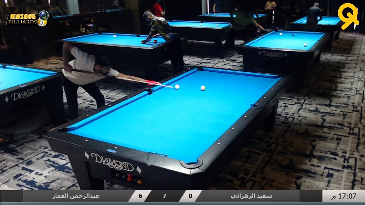 بطولة Cue Nine السنوية 2021 للبلياردو / سعيد الزهراني vs عبدالرحمن العمار