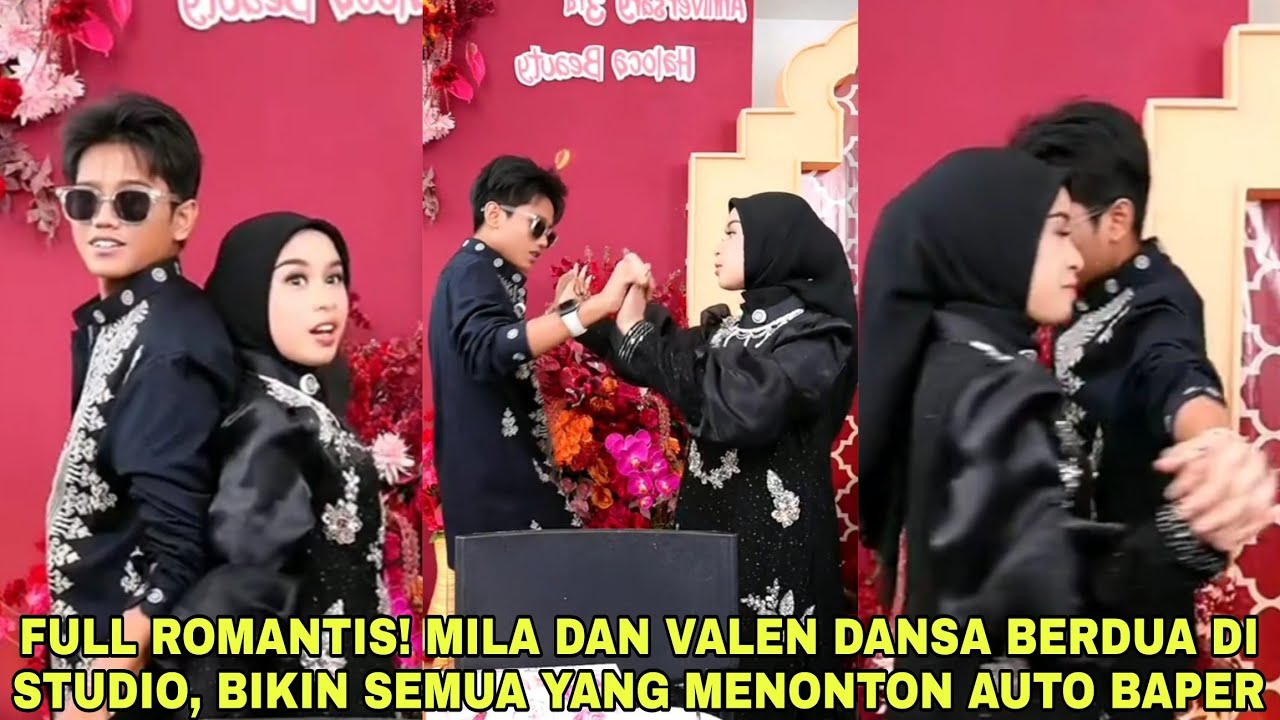 Full Romantis❗Mila dan Valen Dansa Berdua di Studio, Bikin Semua yang Menonton Auto Baper