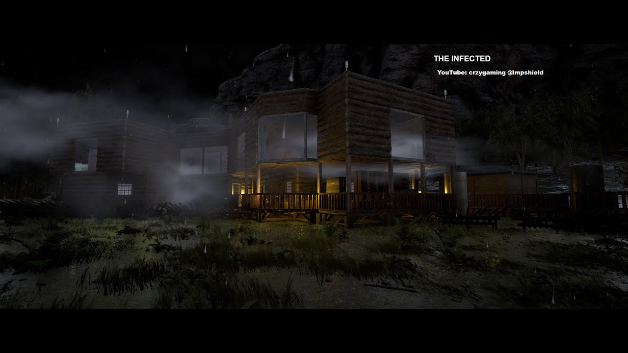 The Infected Village with no road access and 4x4ing  to get to it
