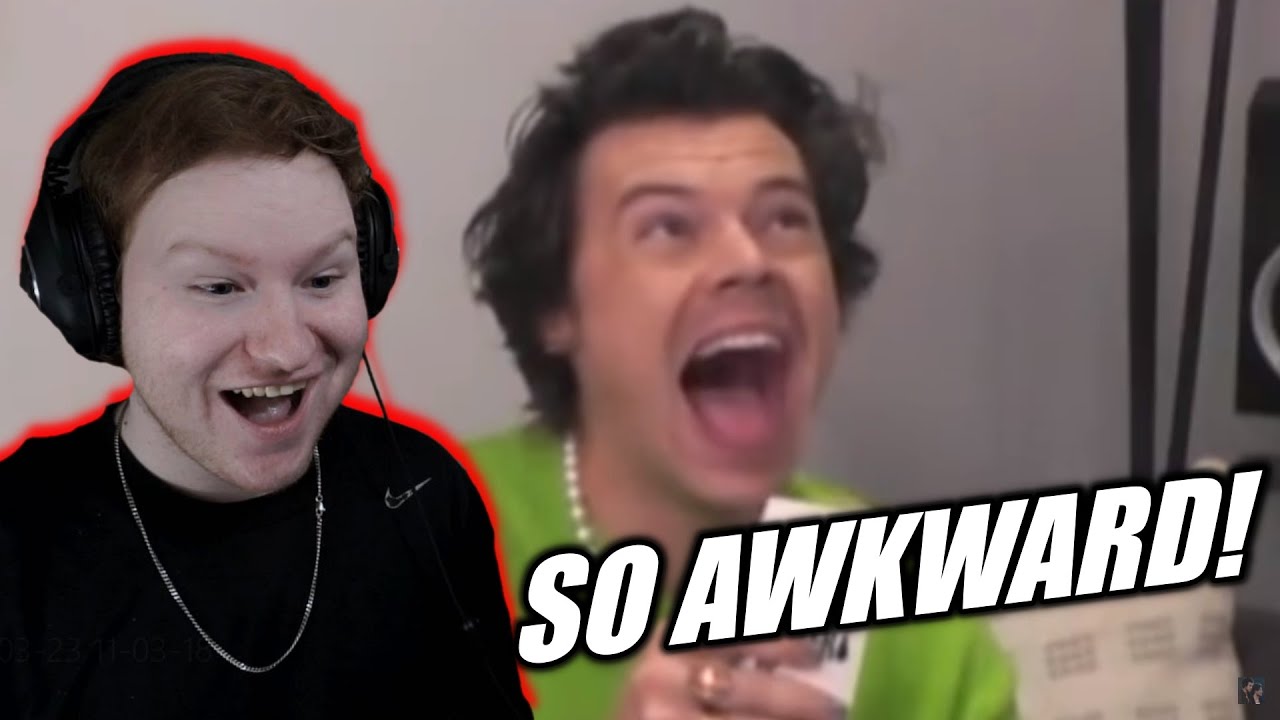 Harry Styles is so f**king awkward bro.... (Reaction)