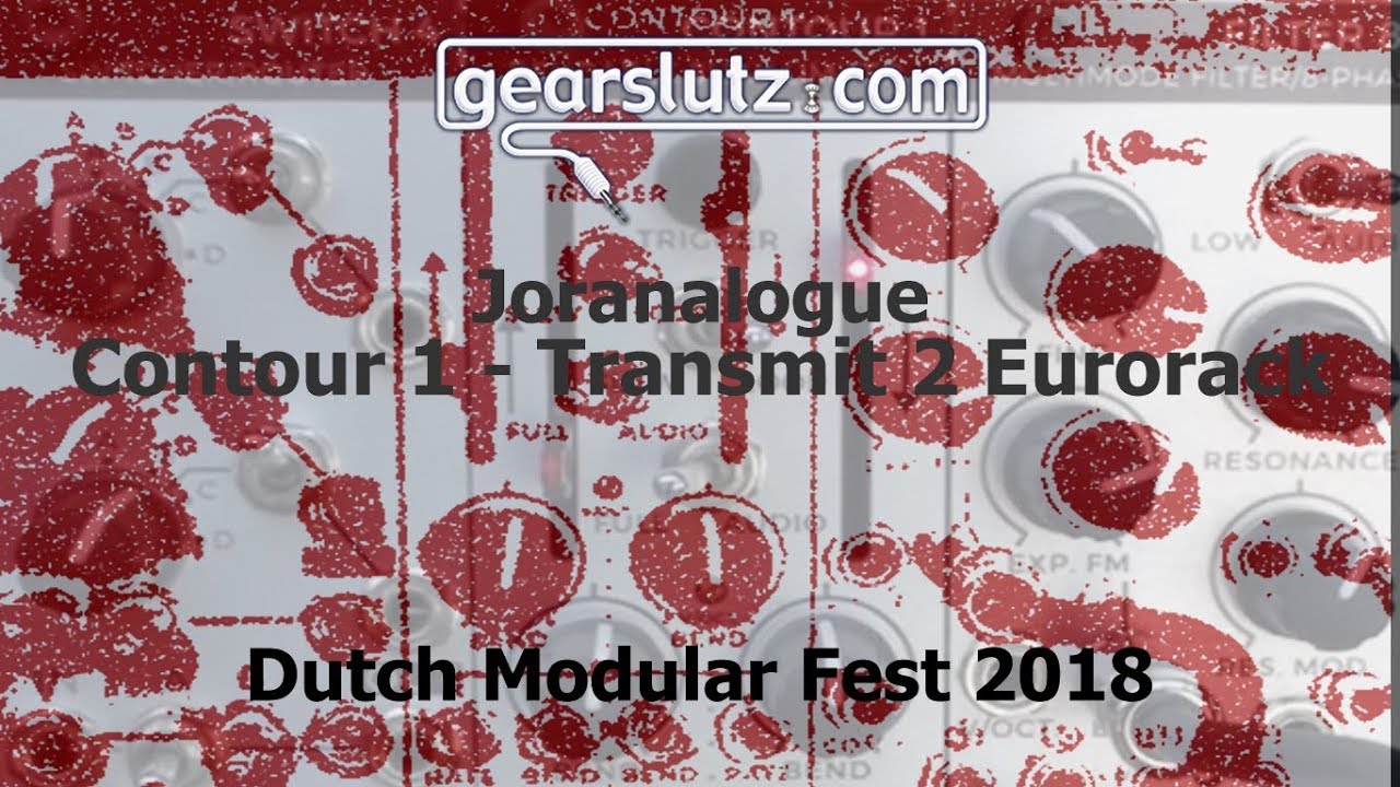 Joranalogue Contour 1 Transmit 2 Eurorack @ DMF 2018