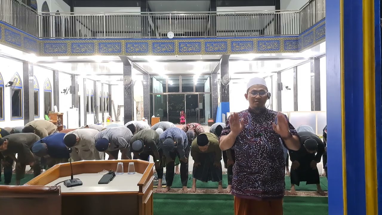 Masjid Al Ikhlas :  Sholat Witir malam ke 11 Ramadhan 1447 H.