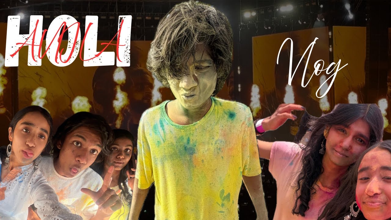 Holi x Karan Aujla Vlog 2026 (chaotic) 😝