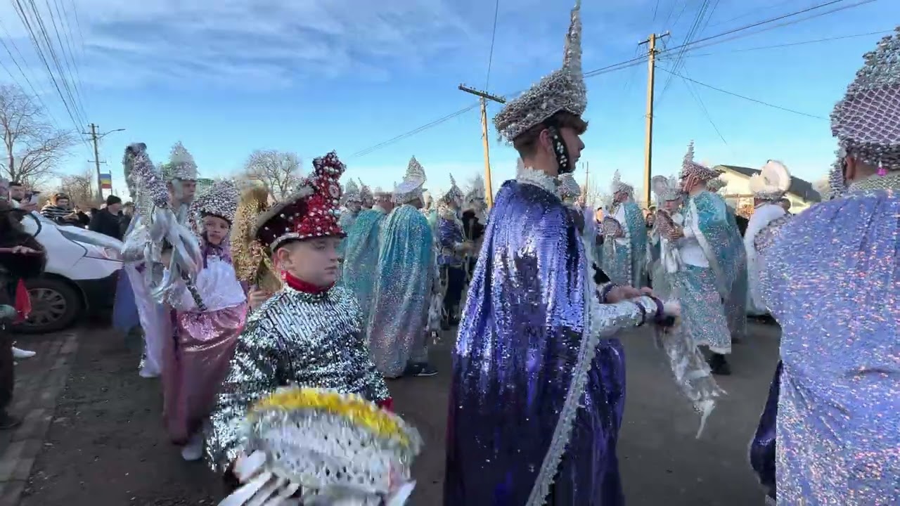 Banda Olinescu din Dorohoi la Pascari 1 ianuarie 2025