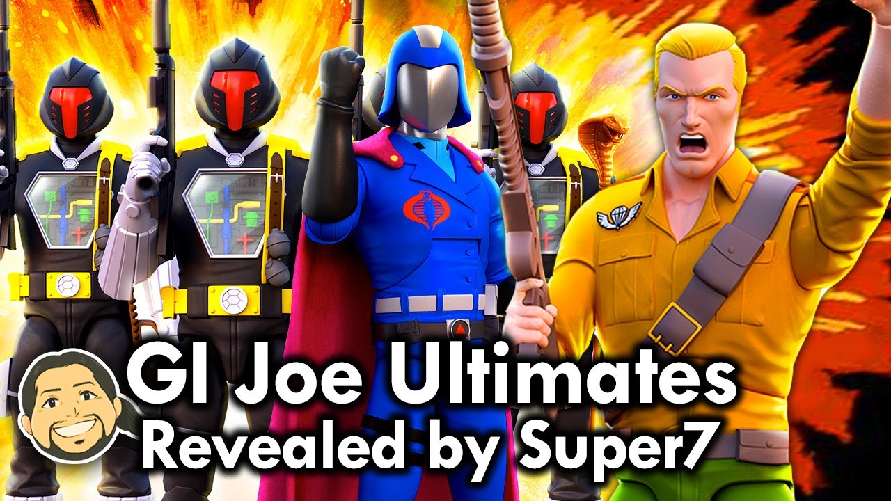 Super7 GI Joe Ultimates Pre-Order Open! Cobra BATs, Duke, Cobra Commander, Snake Eyes Mega Jay Retro