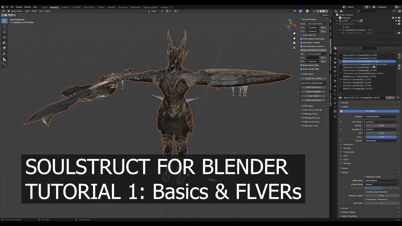 Modding Dark Souls with Blender (Official Soulstruct Tutorial 1)