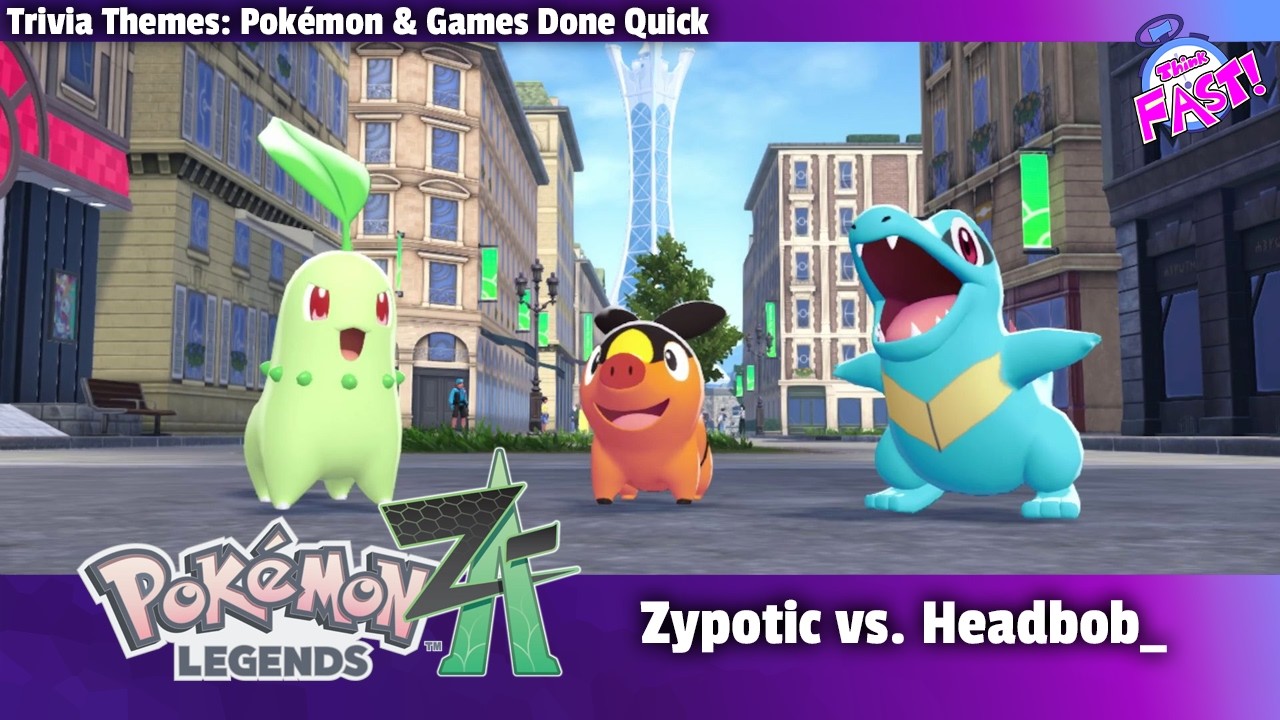 Pokemon Legends: Z-A - Think Fast! - GDQ Hotfix Speedruns
