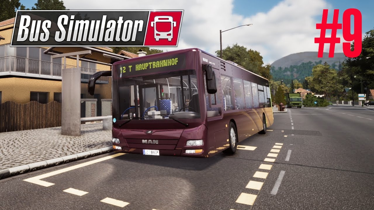 Bus Simulator [PS4] #9 | Mission Hafen und die verteufelte Regenfahrt ! Mit Lenkrad