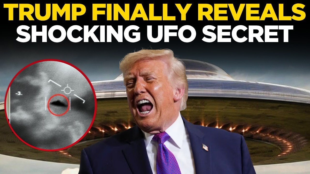 LIVE: &lsquo;Aliens are real&rsquo;, Trump Exposes Hidden UFO Secrets That Governments Tried Desperately To Hide