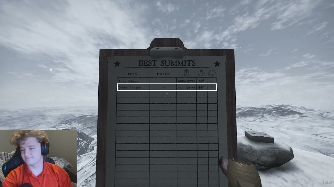 Peaks of yore solemn tempest  14:09