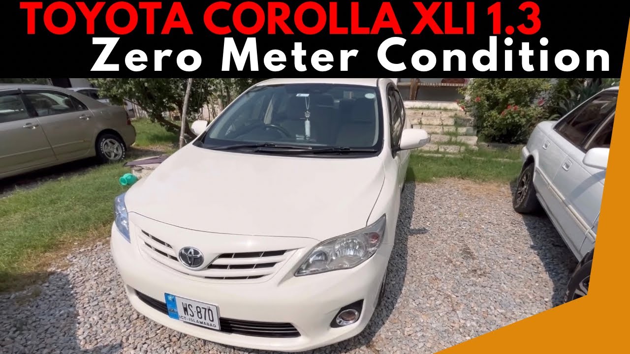 Toyota Corolla XLI 1.3 2012 - Cleanest Corolla in Town!. Detailed Review - Price Information
