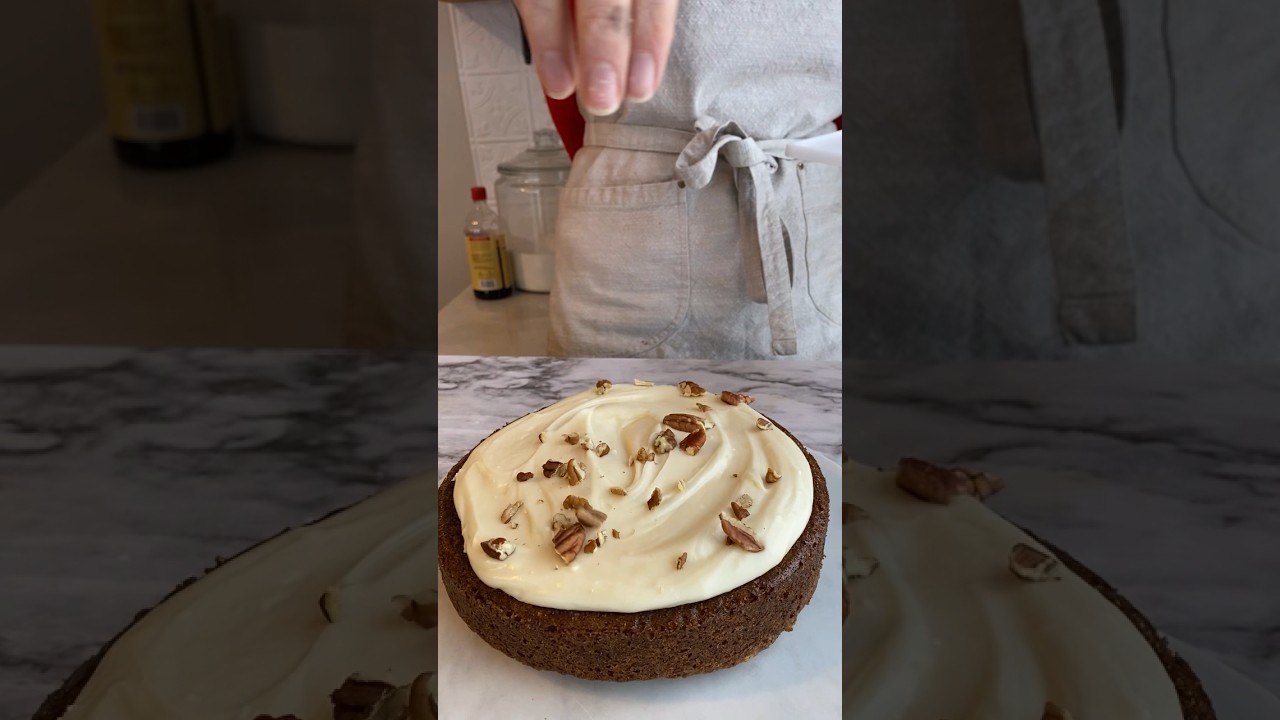 Single Layer Carrot Cake