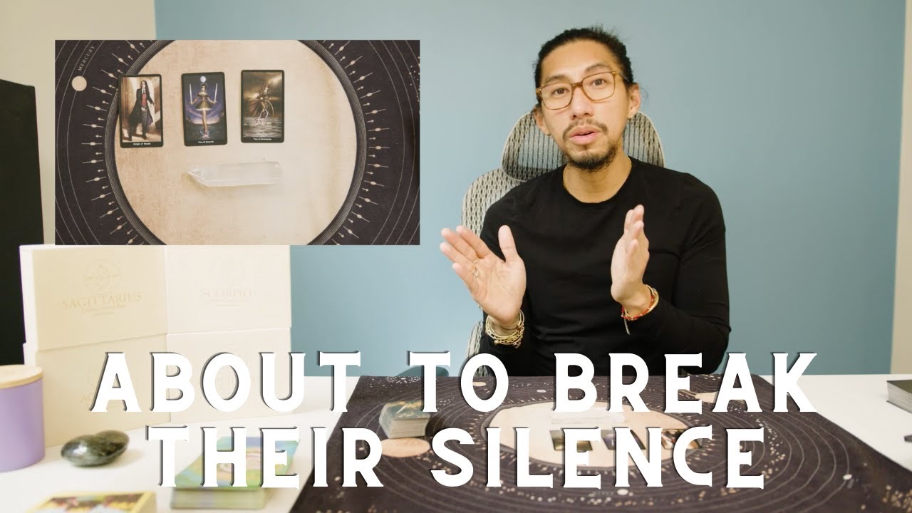 SAGITTARIUS | THEY ARE ABOUT TO BREAK THEIR SILENCE | SPECIAL EDITION TAROT READING