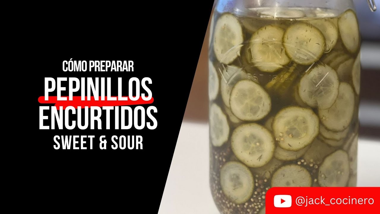 Pepinillos Encurtidos Caseros: La Mejor Receta Paso a Paso.