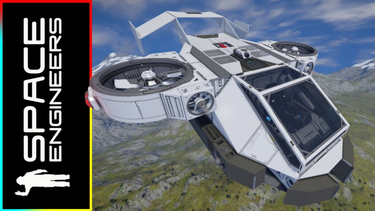 Персональный летательный аппарат Zero C1! — Space Engineers