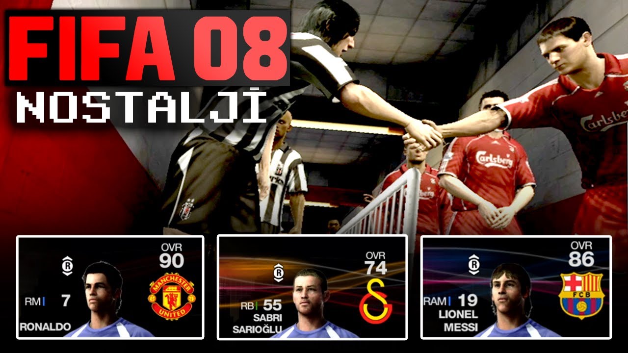 12 SENE ÖNCE BAKIN FİFA NASILMIŞ! // FİFA 08 İNCELEME // KADROLAR & REYTİNGLER