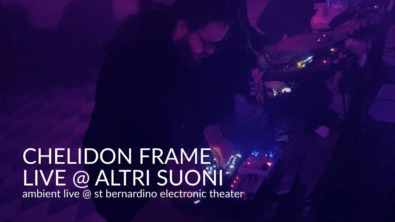 live ambient music in a deconsecrated church || chelidon frame